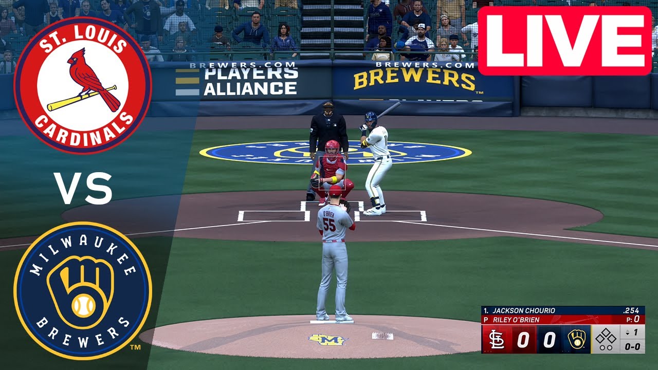 MLB LIVE🔴 Milwaukee Brewers vs St. Louis Cardinals - Jun 12, 2025 | Full Game MLB 2025 EN VIVO