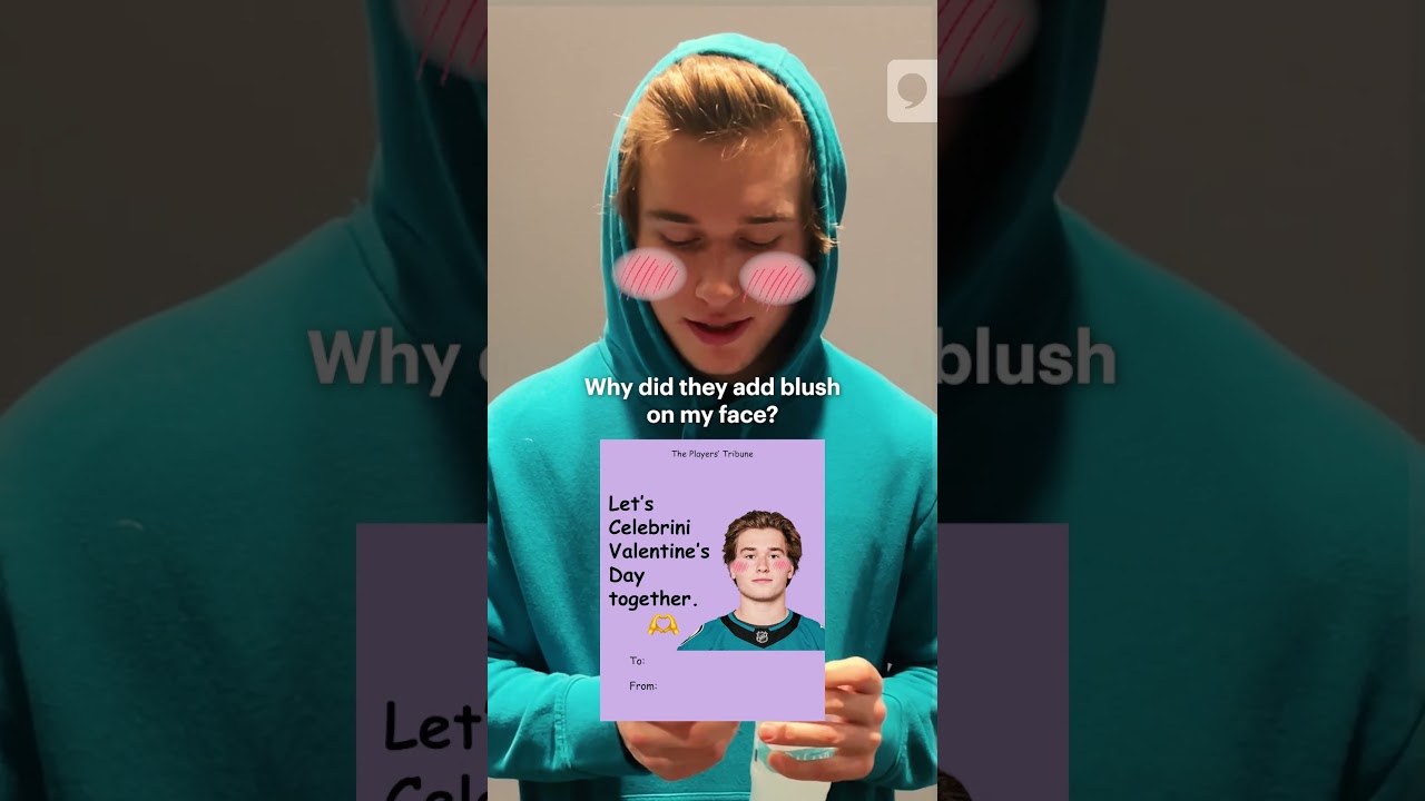 Hey San Jose Sharks, will you be our Valentine? #nhl #hockey