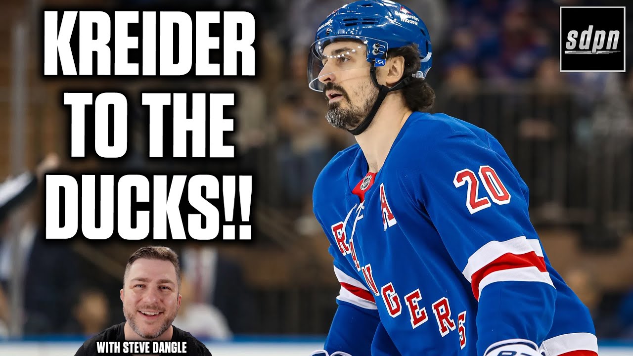Instant Analysis: Chris Kreider Traded To Anaheim Ducks w/ Steve Dangle