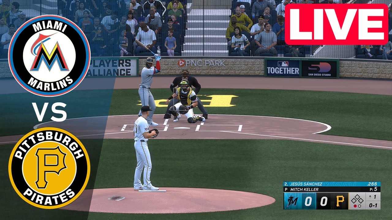 MLB LIVE🔴 Miami Marlins vs Pittsburgh Pirates    - Jun 10, 2025 | Full Game MLB 2025 EN VIVO