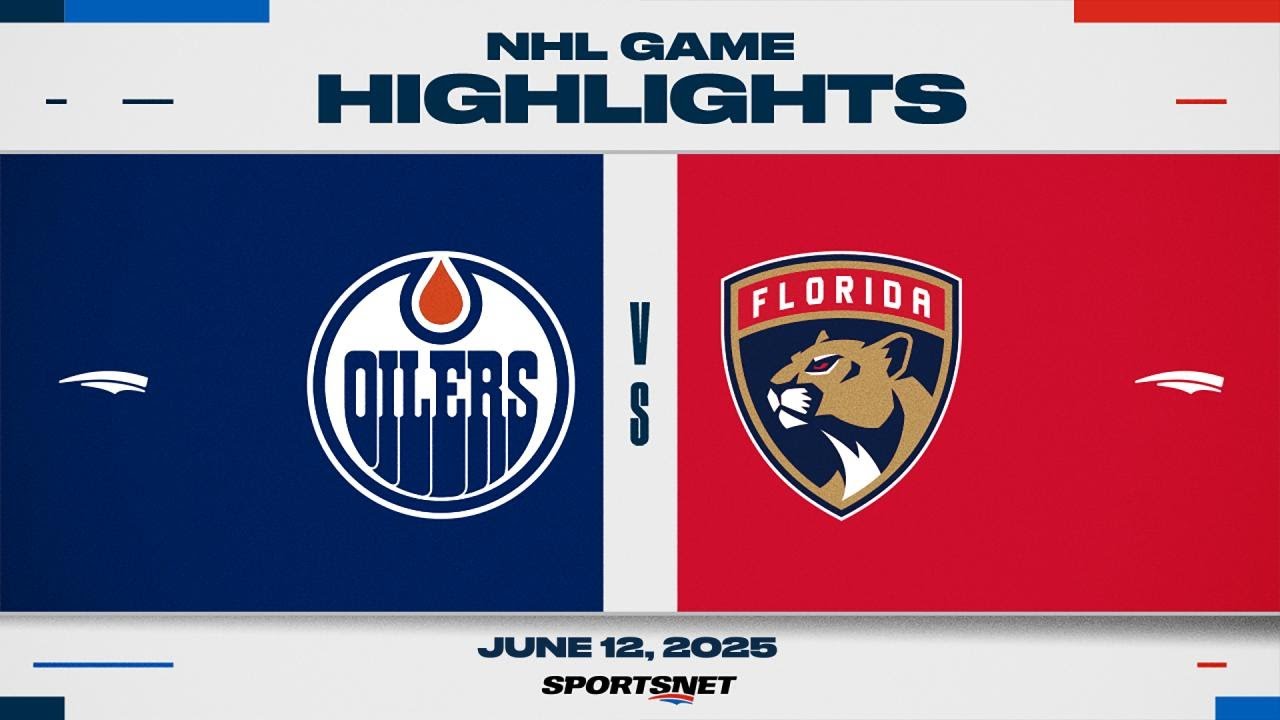 NHL Game 4 Highlights | Oilers vs. Panthers - June 12, 2025