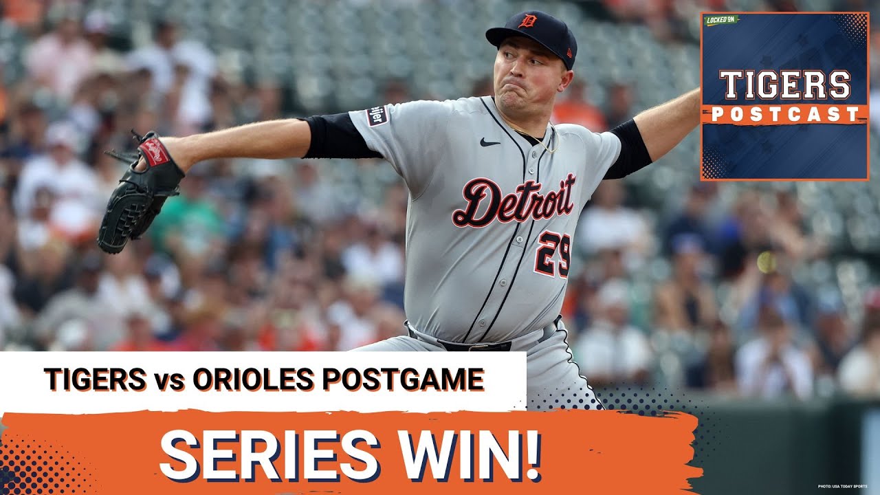 TIGERS POSTCAST: SKUBAL TOSSES ANOTHER GEM! Detroit Tigers BEAT Baltimore Orioles, Win Series
