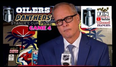 PAUL MAURICE, Game 4 Stanley Cup Final: Edmonton Beats Florida Panthers in OT, Series Tied