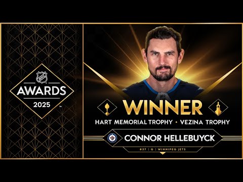 HELLEBUYCK wins Vezina AND Hart Trophy