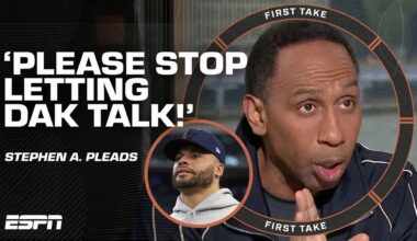 Stephen A. PETITIONS the NFL about the Cowboys 🗣️ STOP LETTING DAK PRESCOTT TALK! | First Take