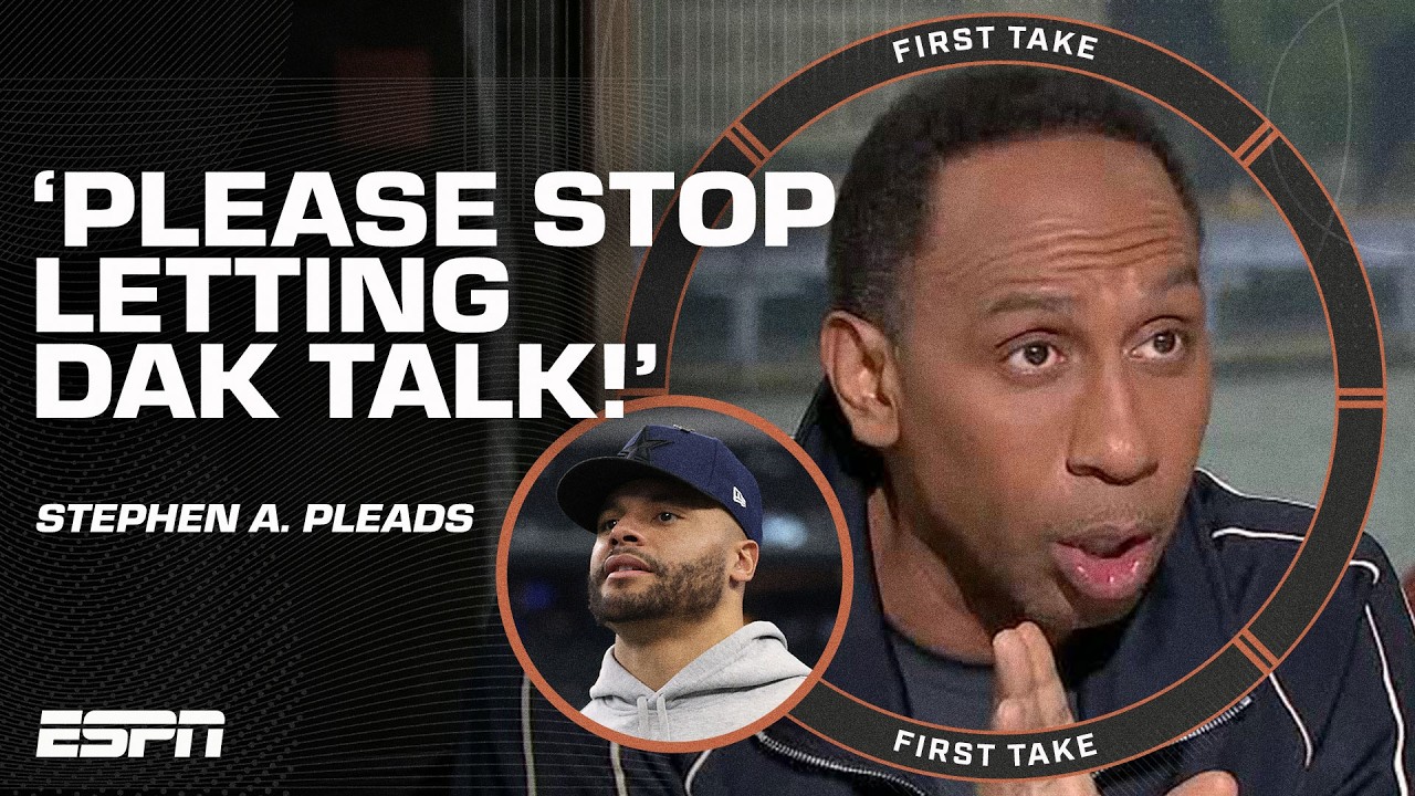 Stephen A. PETITIONS the NFL about the Cowboys 🗣️ STOP LETTING DAK PRESCOTT TALK! | First Take