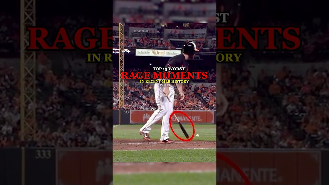 Top 15 Worst Rage Moments in MLB History | Part 2