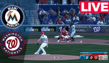 🔴LIVE 🔴Washington Nationals vs Miami Marlins - June 13, 2025 | Envivo | MLB The Show 25