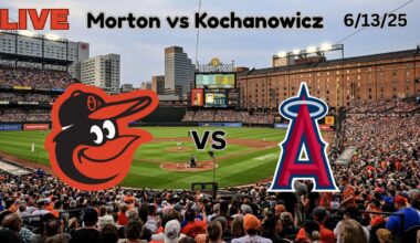 Baltimore Orioles vs Los Angeles Angels | LIVE! Play-by-Play & Commentary | 6/13/25 | Game #68