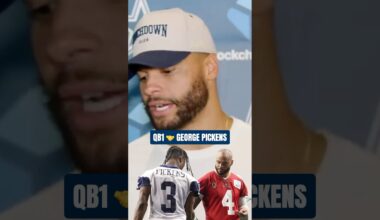 fired up for this 😤 #DallasCowboys #NFL #DakPrescott #GeorgePickens #football #shorts