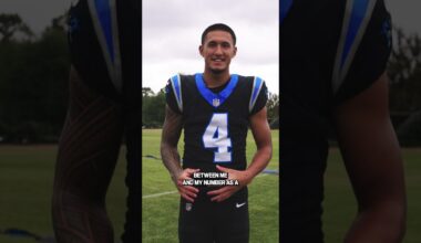 Behind the Number with Panthers Rookie TMAC! #4️⃣