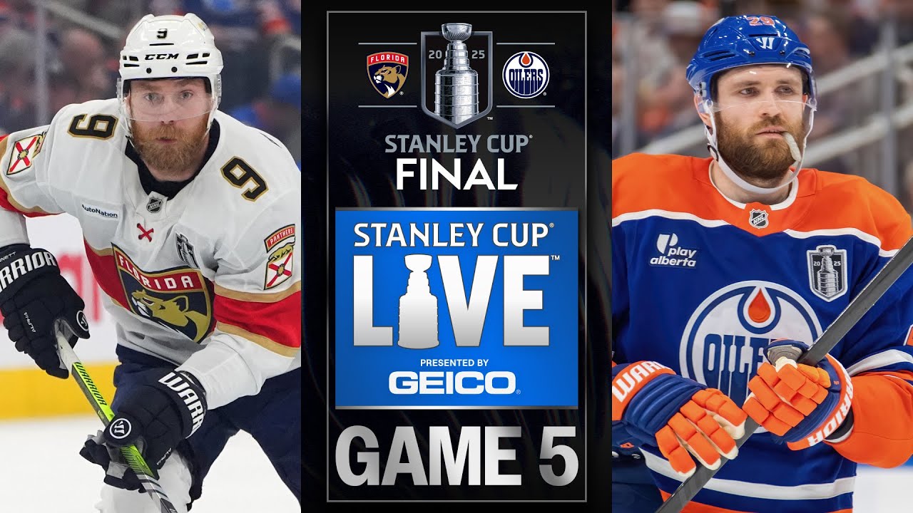 2025 Stanley Cup Final Live Game 5: Florida Panthers vs. Edmonton Oilers