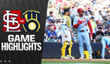 Cardinals vs. Brewers Game Highlights (6/14/25) | MLB Highlights