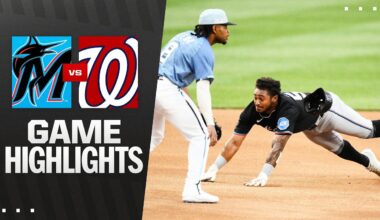 Marlins vs. Nationals Game Highlights (6/13/25) | MLB Highlights
