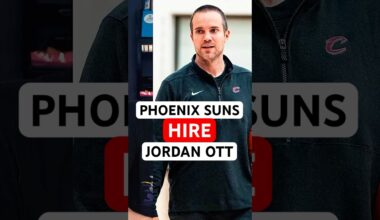 BREAKING: Phoenix Suns Hire Jordan Ott As Next Head Coach
