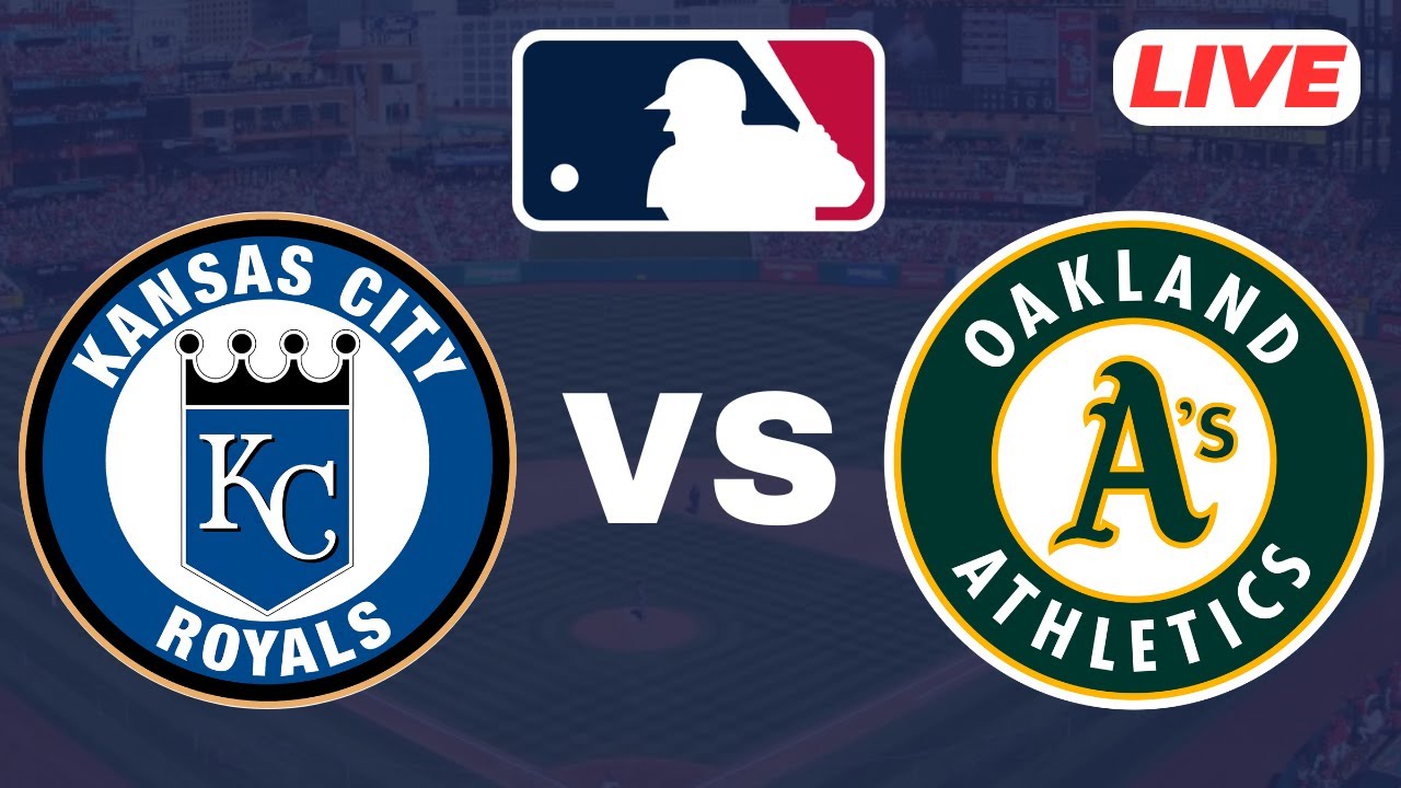 🔴LIVE : Kansas City Royals vs Athletics | MLB - 2025 | Baseball Live Score Game 2