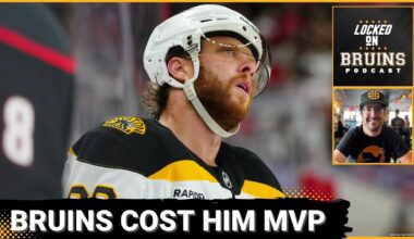 How the Boston Bruins Hurt David Pastrnak’s NHL MVP Chances