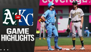 A's vs. Royals Game Highlights (6/14/25) | MLB Highlights