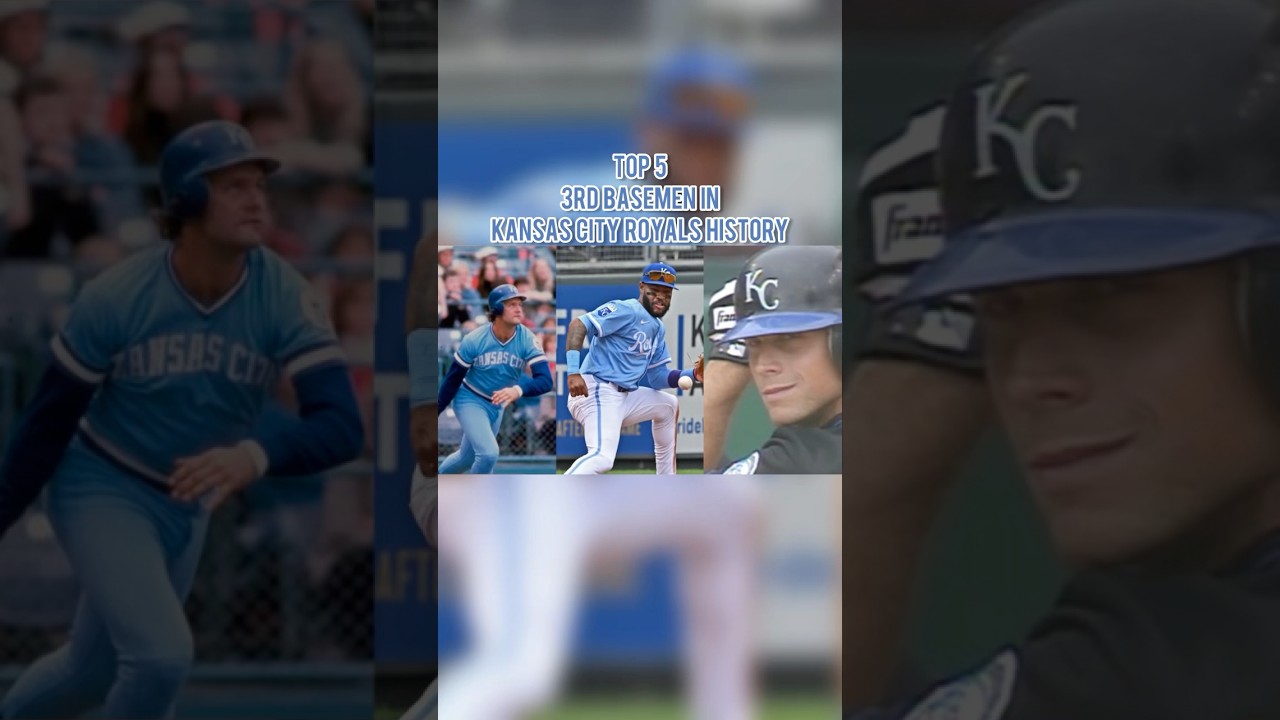 Top Five Thirdbasemen In Kansas City Royals History #baseball #mlb #sports