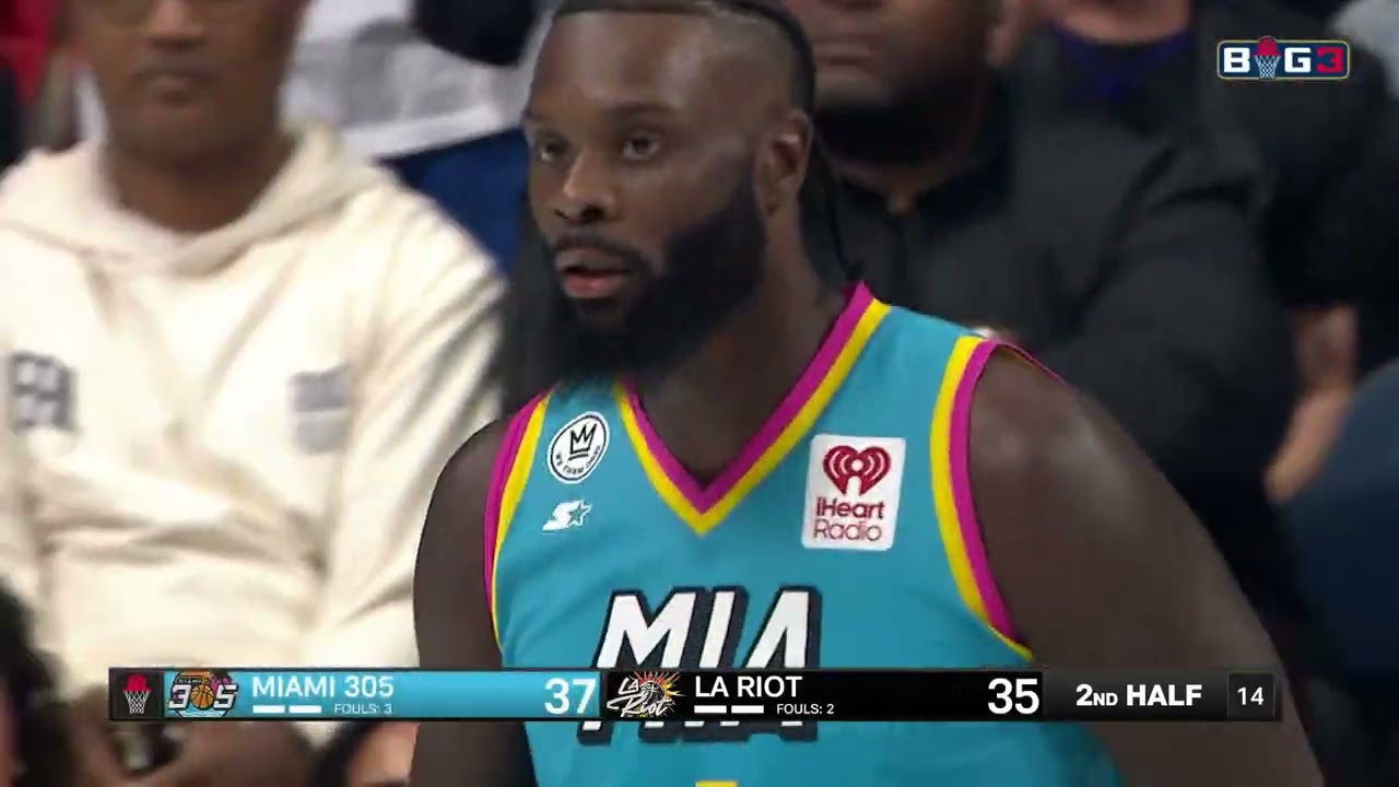 2025 BIG3 Week 1 Game Highlights | Miami 305 vs. LA Riot - Dwight Howard vs. Lance Stephenson