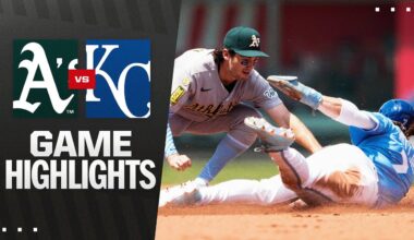 A's vs. Royals Game Highlights (6/15/25) | MLB Highlights