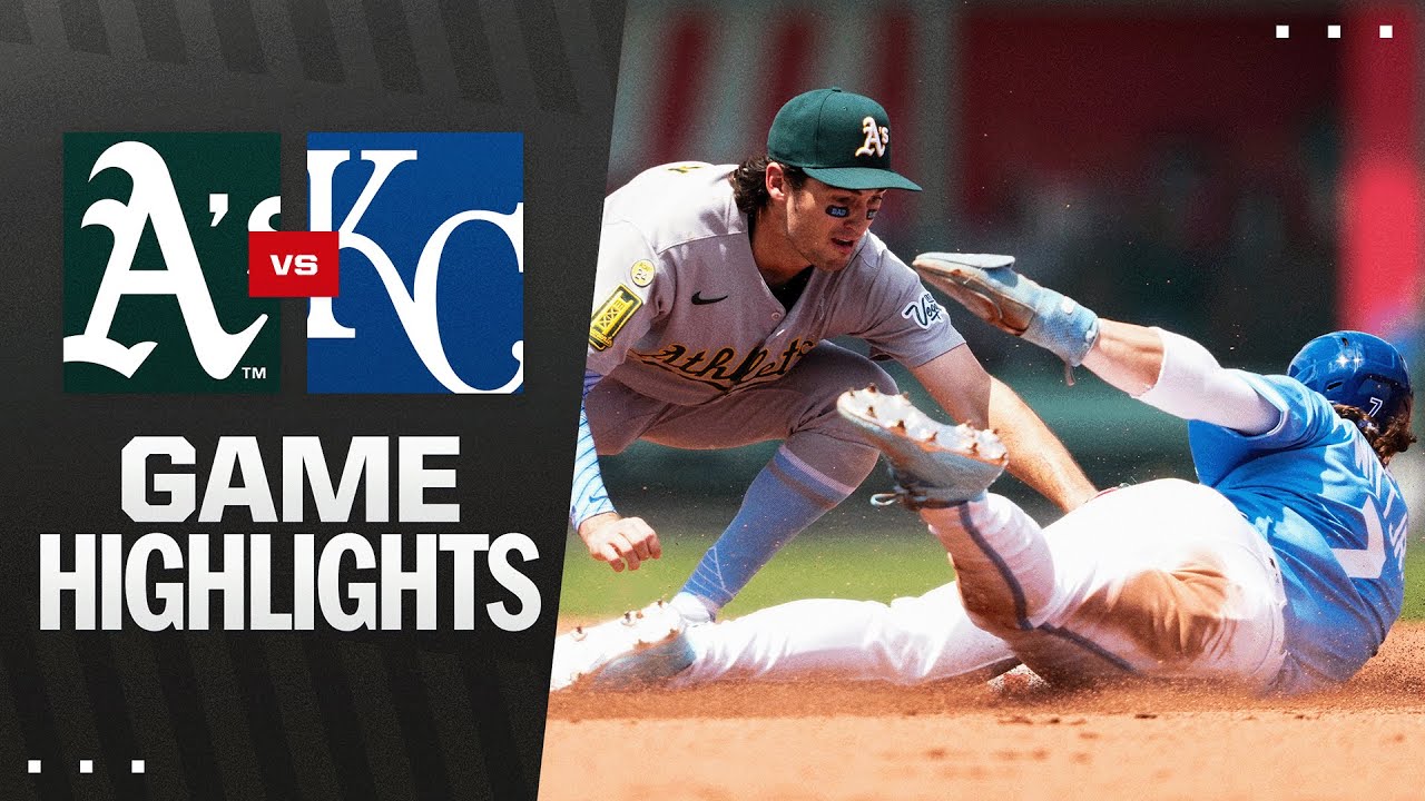 A's vs. Royals Game Highlights (6/15/25) | MLB Highlights