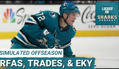 SIMULATED OFFSEASON: Who Stays, Goes, & Who Gets Paid? | How I Would Handle The Sharks' Offseason