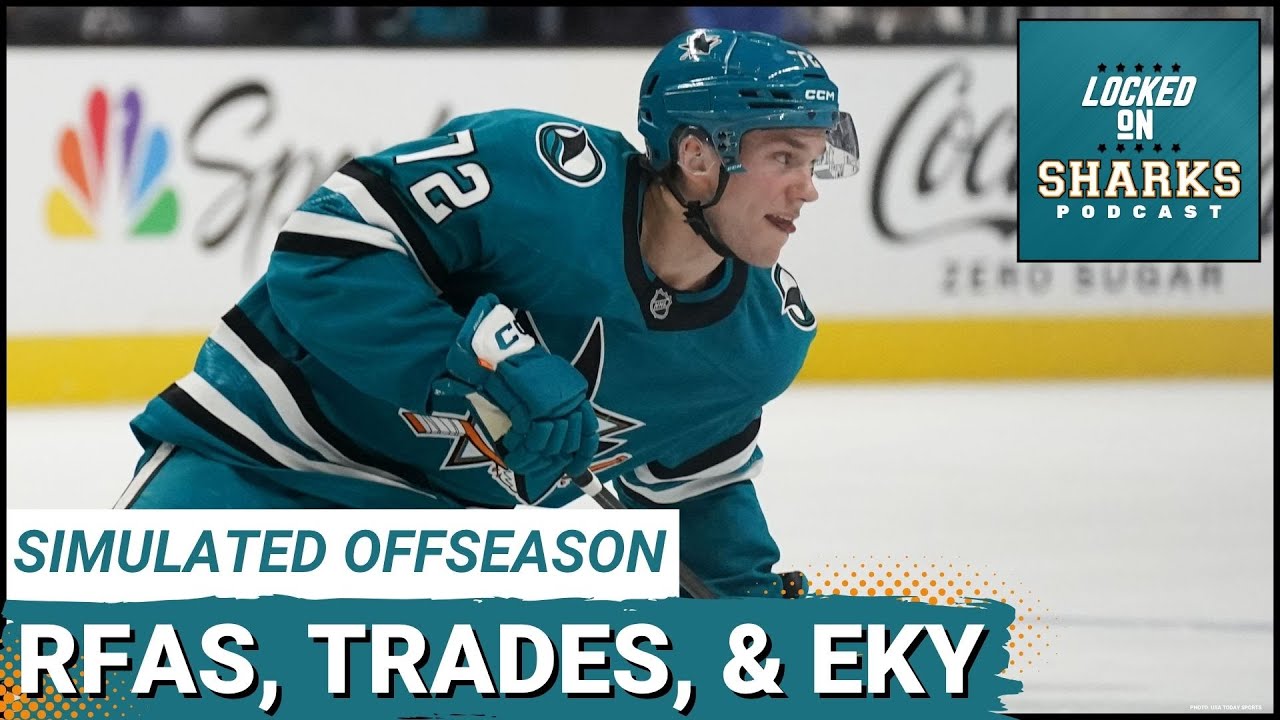 SIMULATED OFFSEASON: Who Stays, Goes, & Who Gets Paid? | How I Would Handle The Sharks' Offseason