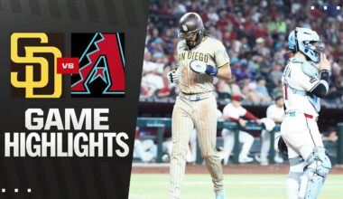 Padres vs. D-backs Game Highlights (6/15/25) | MLB Highlights
