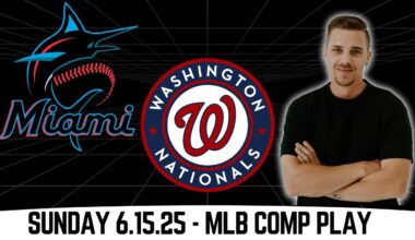 MLB Picks & Predictions - Miami Marlins vs Washington Nationals - 6/15/25 | MLB Free Best Bet & Odds