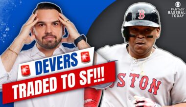 🚨 Rafael Devers Traded to the SAN FRANCISCO GIANTS! - Emergency Podcast | Fantasy Baseball Advice