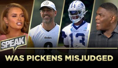 Biggest winner of Aaron Rodgers signing; Dak says Pickens was unfairly judged | SPEAK