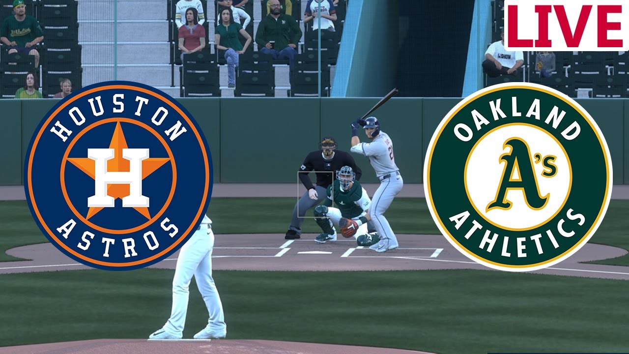 🔴LIVE 🔴Houston Astros VS Oakland Athletics  / June 16/Baseball  Envivo/MLB the show 25