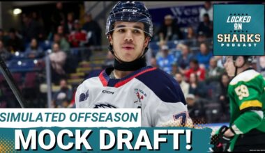 SIMULATED OFFSEASON: After Michael Misa, Who Do The San Jose Sharks Take In The 2025 Draft?