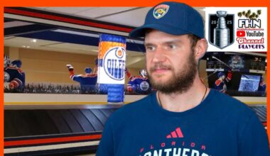 Sasha Barkov, Flying Back to Edmonton: Florida Panthers Day After Game 4 Cup Loss