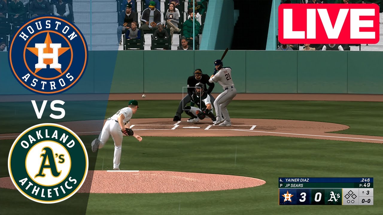 MLB LIVE🔴 Houston Astros vs Oakland Athletics - Jun 17, 2025 | Full Game MLB 2025 EN VIVO