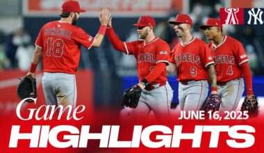 Angels vs. Yankees Game Highlights (6/16/25) | MLB Highlights