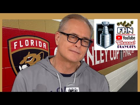 Paul Maurice, Morning Skate Game 6: Florida Panthers a Win Away from the Stanley Cup