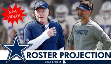 UPDATED Dallas Cowboys 53-Man Roster Projection After Cowboys Minicamp