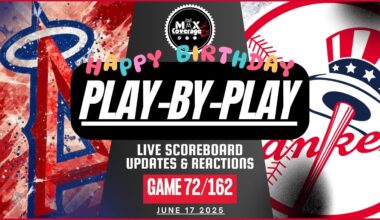 🔴LIVE Los Angeles Angels vs New York Yankees - 31st Birthday Stream! - Play-By-Play (6/17/25)