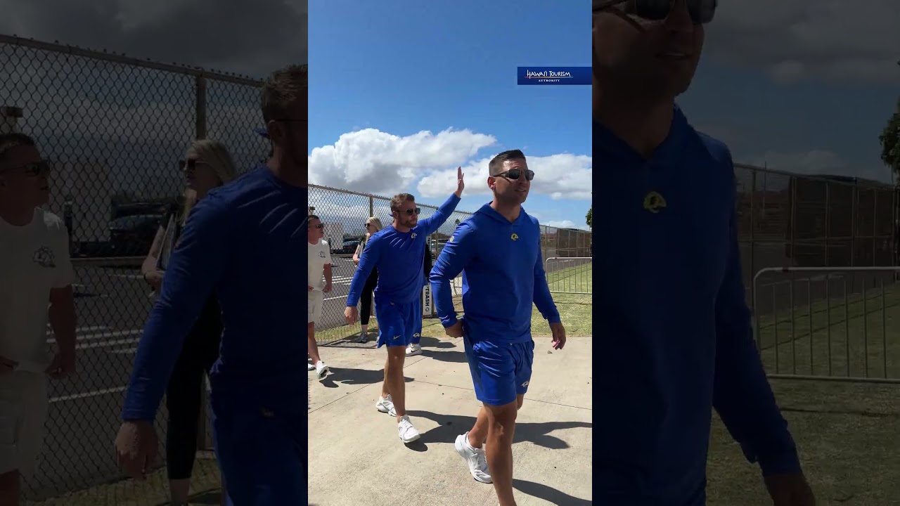 First practice day vibes 🤙 #rams #shorts