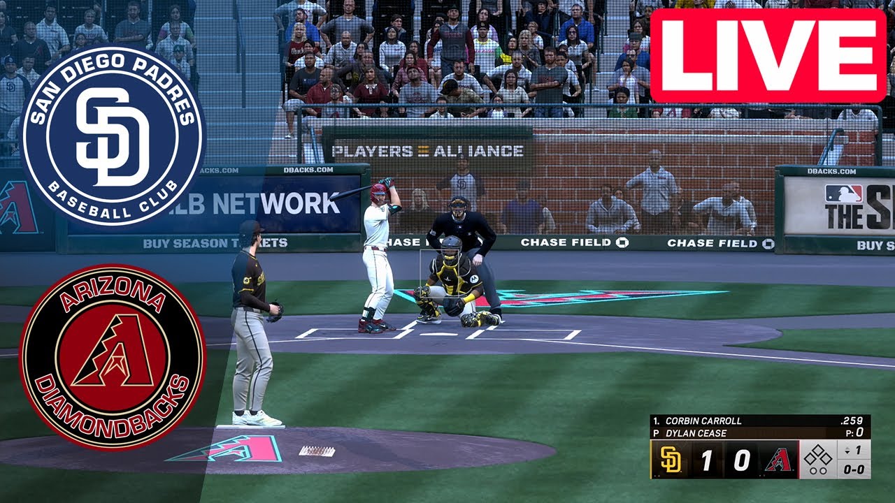 🔴LIVE 🔴San Diego Padres vs Arizona Diamondbacks - June 15, 2025 | Envivo | MLB The Show 25