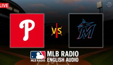 🔴 LIVE: Philadelphia Phillies VS  Miami Marlins ⚾ MAJOR LEAGUE BASEBALL LIVE 📻 WBC THE SHOW 🙏