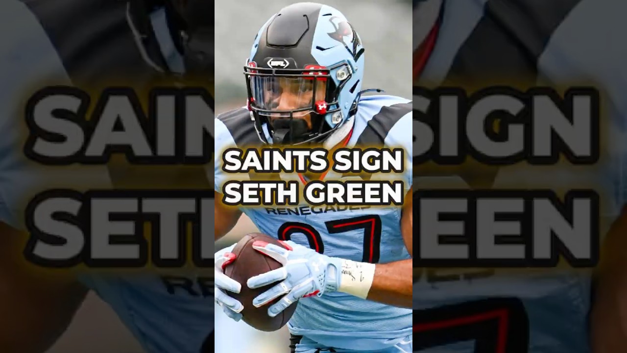 NEW Roster Update🚨 New Orleans Saints Sign Seth Green #shorts #nfl Saints News