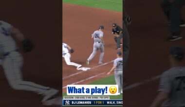 The Royals turn a nifty double play! 😱