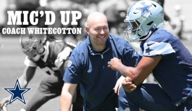 Mic'd Up: Coach Whitecotton | Dallas Cowboys 2025