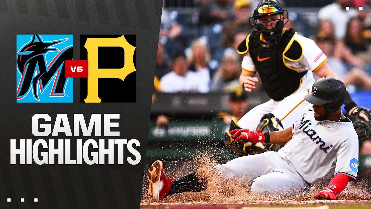 Marlins vs. Pirates Game Highlights (6/10/25) | MLB Highlights