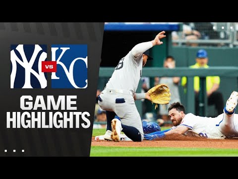 Yankees vs. Royals Game Highlights (6/12/25) | MLB Highlights