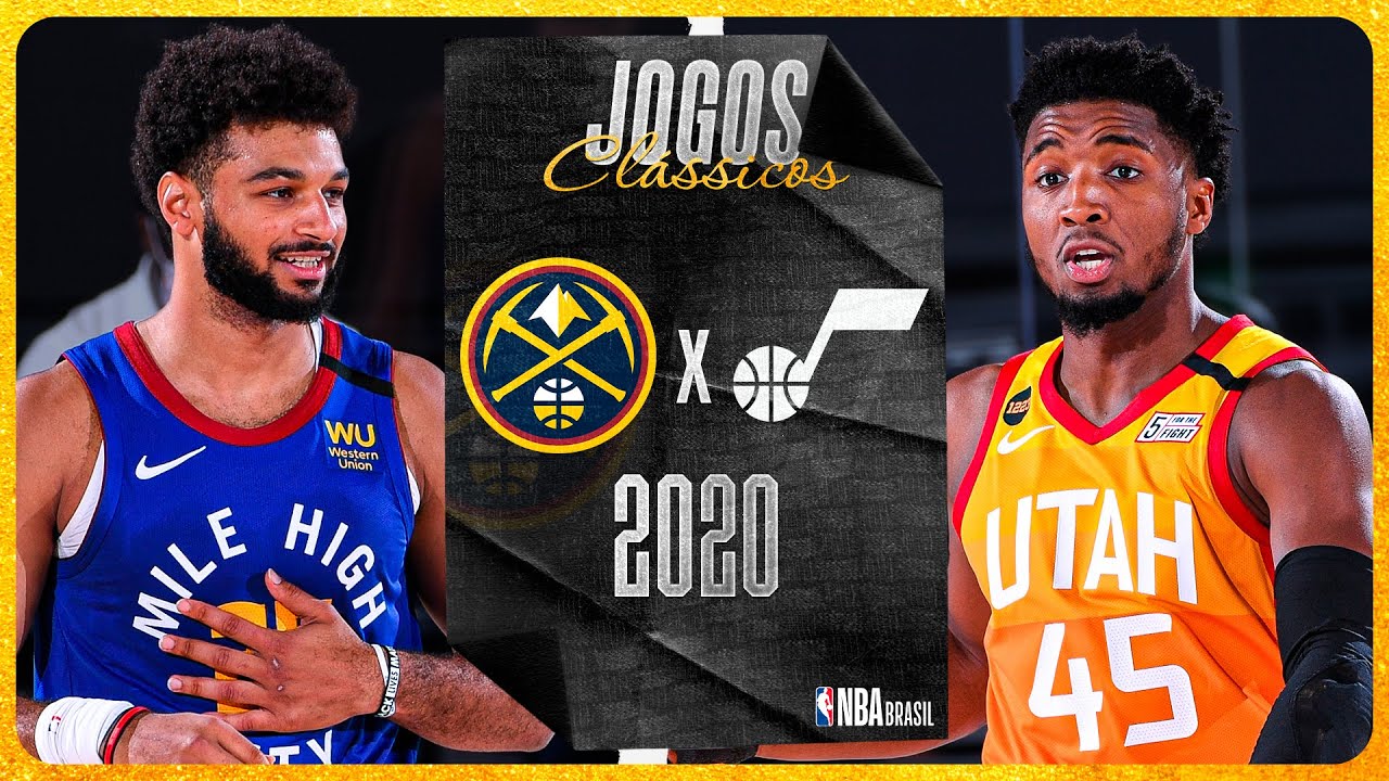 NBA: Denver Nuggets x Utah Jazz (2020) | JOGOS CLÁSSICOS