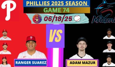 Philadelphia Phillies @ Miami Marlins LIVE PLAY-BY-PLAY (06-18-25) #phillies #marlins
